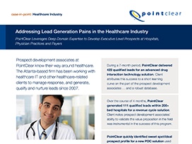 Case Study: Healthcare Lead Generation